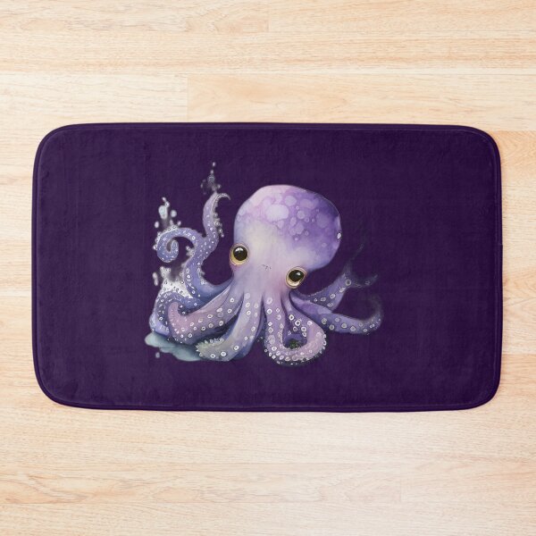 Item preview, Cute Purple Pulpo designed and sold by beluxe.