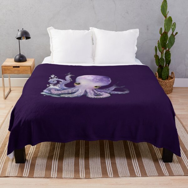 Item preview, Cute Purple Pulpo designed and sold by beluxe.