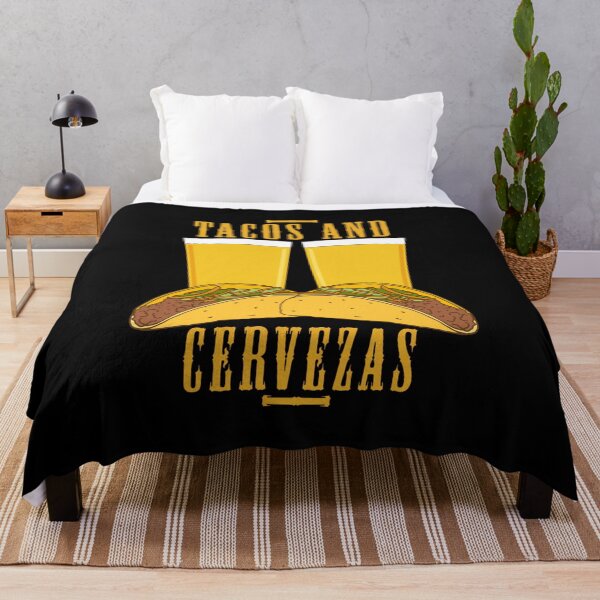 Item preview, tacos y cervezas designed and sold by HotHibiscus.