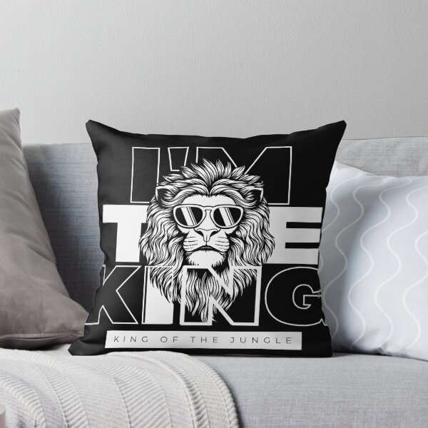 Item preview, i'm the king, king of the jungle, lion lover designed and sold by D-lion.