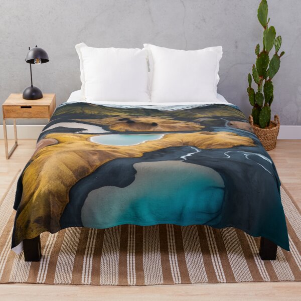 Item preview, Iceland aerial Landscape portrait designed and sold by ArtsByAesthetic.