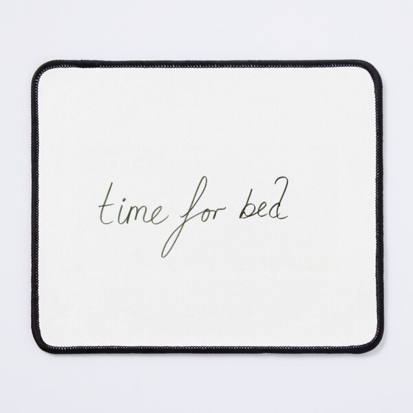 Item preview, Time for bed in relaxed handwriting designed and sold by Emma  Amies.