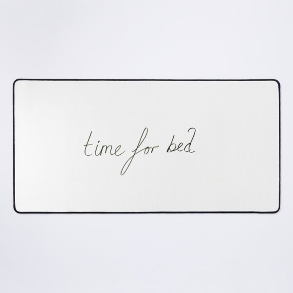 Item preview, Time for bed in relaxed handwriting designed and sold by Emma  Amies.