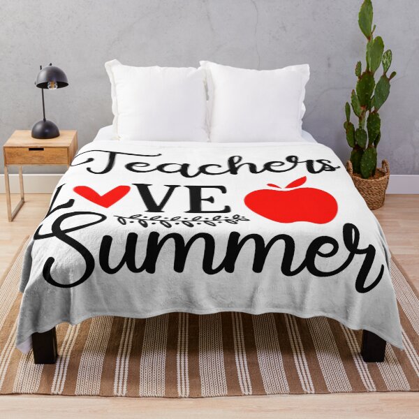 Item preview, TEACHERS LOVE SUMMER designed and sold by SticerOcean.