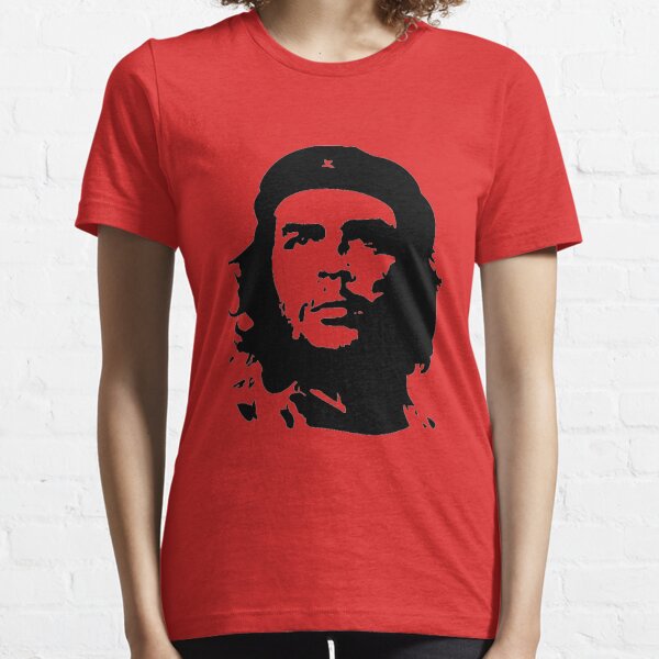 Womens Che Guevara Revolutionary Vintage Political V-Neck T-Shirt
