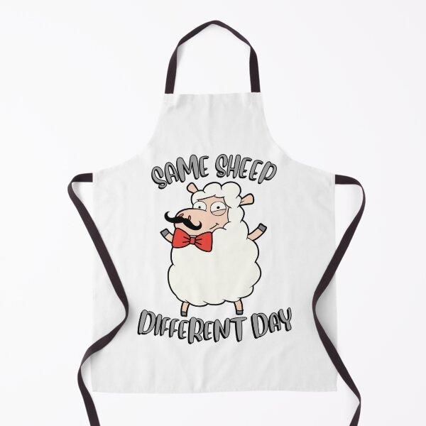 Item preview, Same Sheep Different Day - moustache designed and sold by Pet Station.