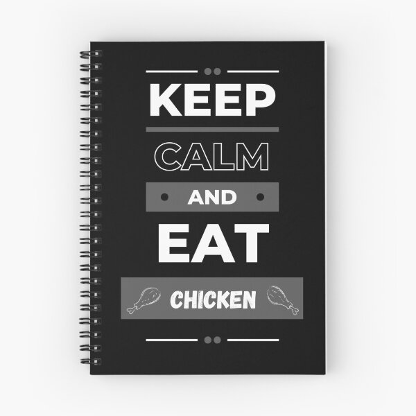 Item preview, Keep Calm And Eat Chicken funny quotes, saying designed and sold by WearZoid.