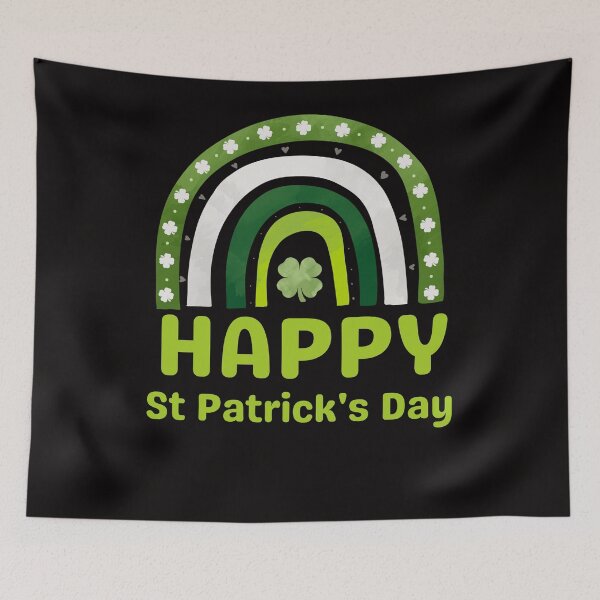 Item preview, Happy St Patrick's Day Rainbow  designed and sold by Cheeeeky.