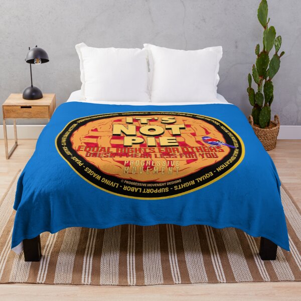 Item preview, PMD00606 Progressive Movement Designs Equal Rights Its Not Pie funny pie pi day graphic shows you support progressive policy goals for Democrats Independents and Bernie Sanders supporters designed and sold by ProgressiveLeft.