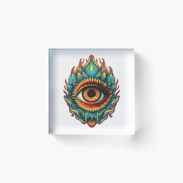 Item preview, Psychedelic Eye designed and sold by mind-melt-er.