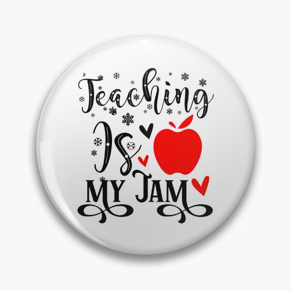 Item preview, TEACHING IS MY JAM designed and sold by SticerOcean.