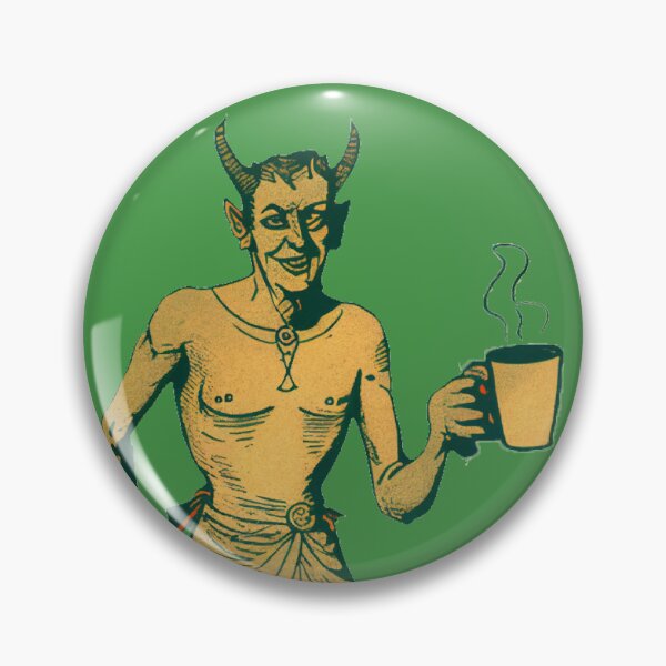 Item preview, Demon Drinking Coffee designed and sold by kingroy.