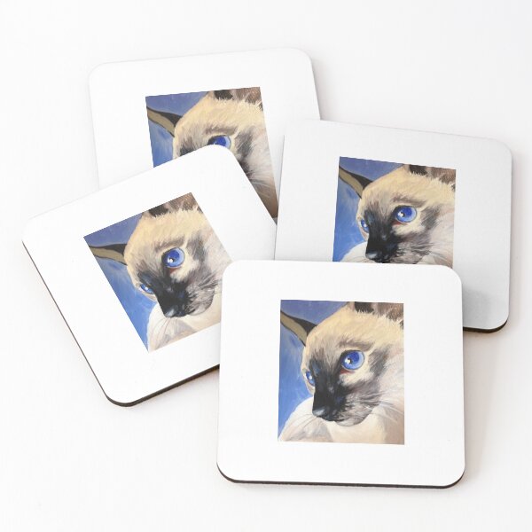 Item preview, Siamese Cat designed and sold by InknpaintGirl.