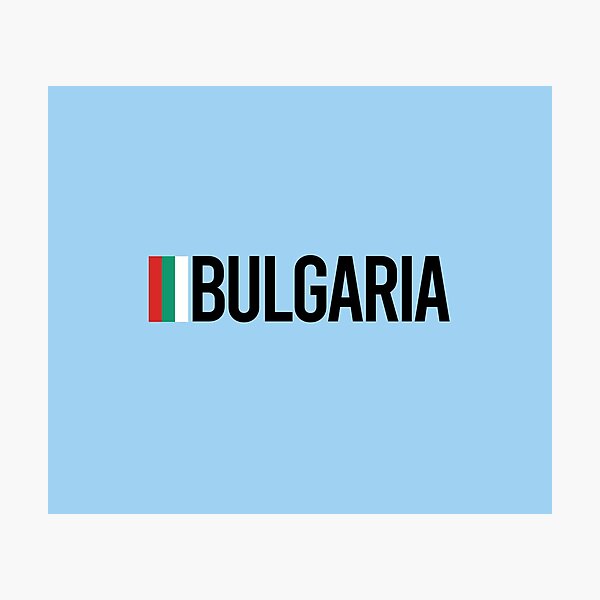 Item preview, Bulgaria Country Flag - Minimal Design collection designed and sold by randomorder.