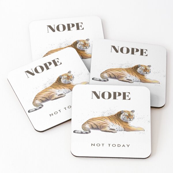 Item preview, Funny Lazy Bored Nope Cat For Cat Mom Cat Lover  designed and sold by surprise-to-me.
