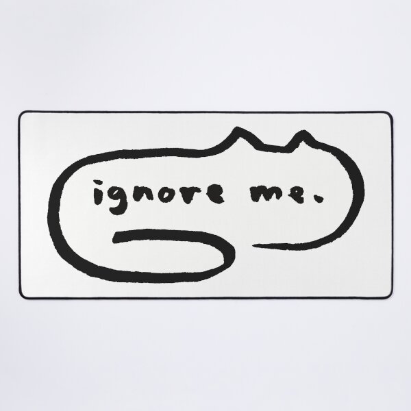 Item preview, ignore me; cat text bubble designed and sold by dumbdogdoodles.