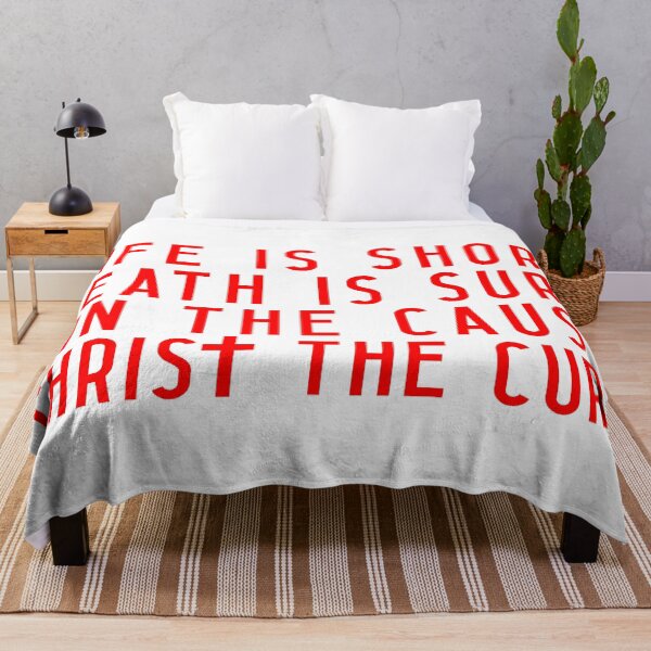 Item preview, Life is Short Death is Sure Sin the Cause Christ the Cure designed and sold by plushism.