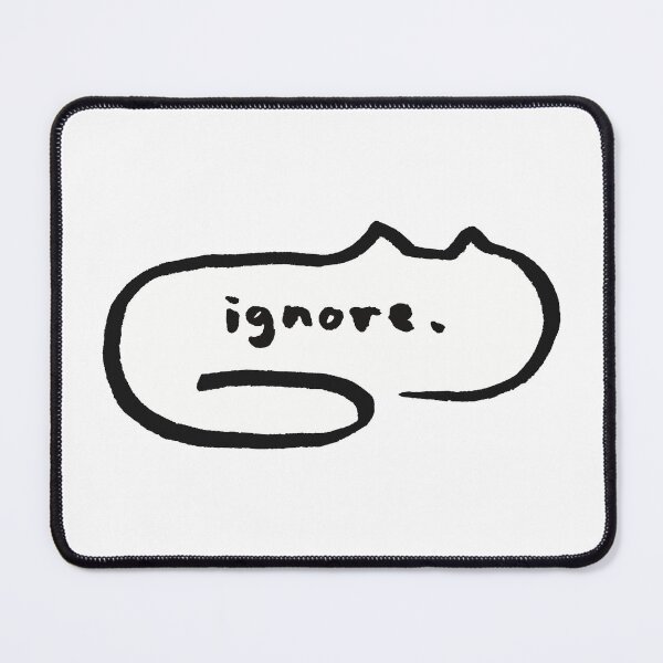 Item preview, ignore; cat text bubble designed and sold by dumbdogdoodles.