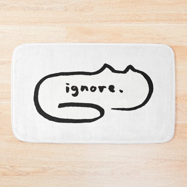 Item preview, ignore; cat text bubble designed and sold by dumbdogdoodles.