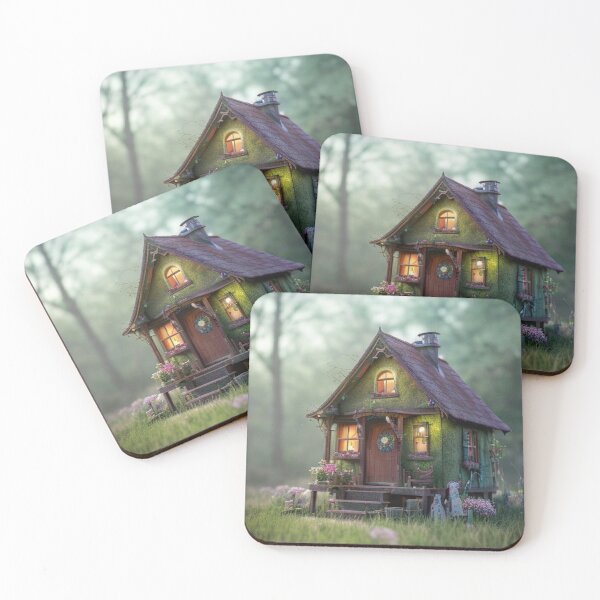 Item preview, Magical hut of fairies #1 designed and sold by Yarora.ai.