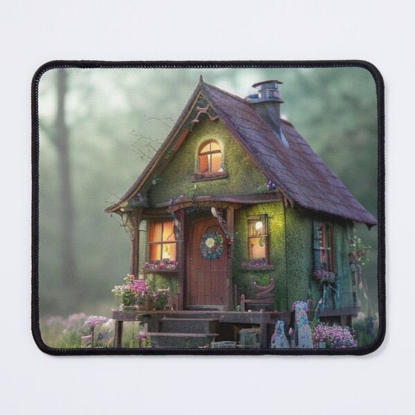 Item preview, Magical hut of fairies #1 designed and sold by Yarora.ai.