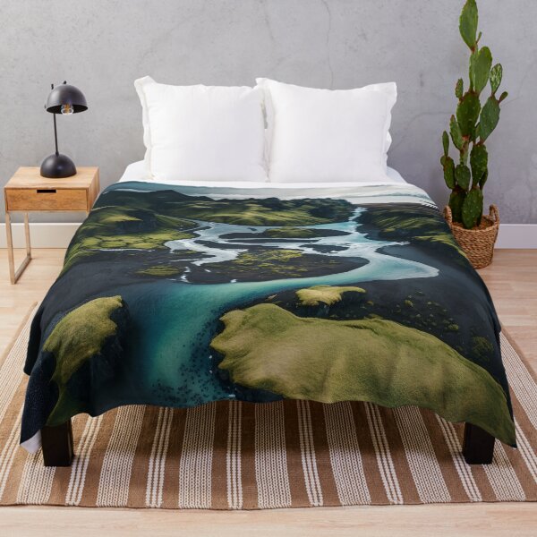 Item preview, Iceland aerial Landscape portrait designed and sold by ArtsByAesthetic.