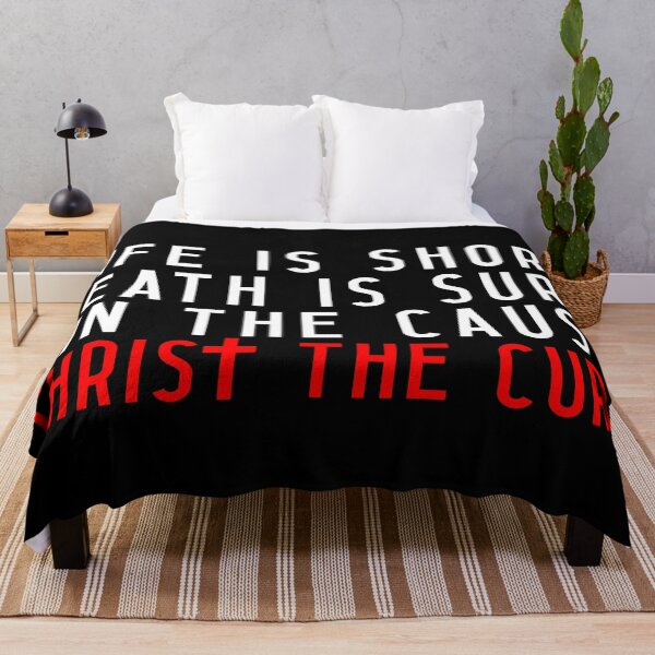 Item preview, Life is Short Death is Sure Sin the Cause Christ the Cure designed and sold by plushism.