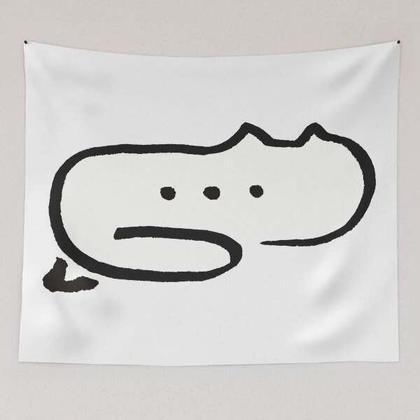 Item preview, ... cat text bubble designed and sold by dumbdogdoodles.