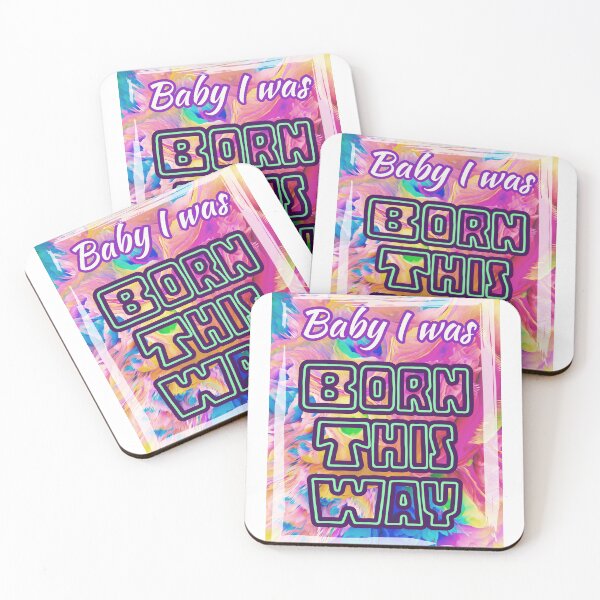 Item preview, Baby I was born this way designed and sold by MamaCsTees.