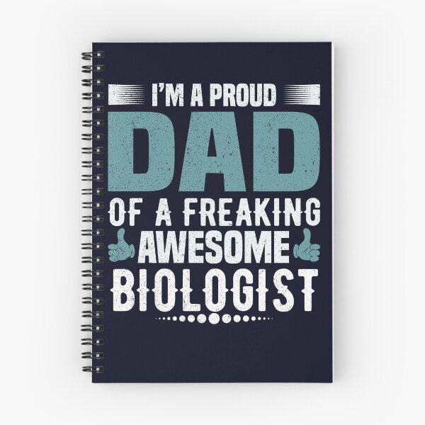 Item preview, Proud Dad of an Awesome Biologist - Fun Science Daughter designed and sold by madtoyman.