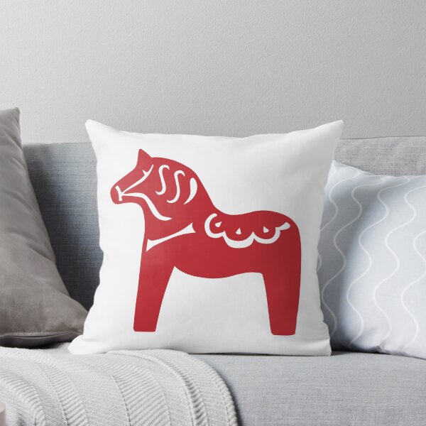 Item preview, Swedish Red Dala Horse Dalhäst designed and sold by theforestfairy.
