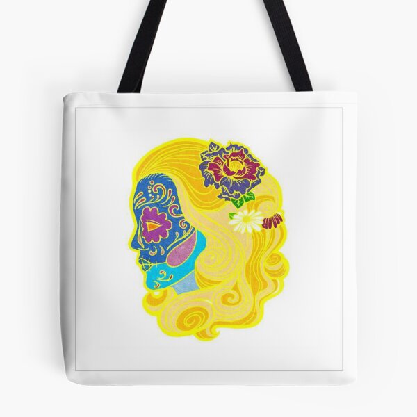 Item preview, Blondie sugar skull designed and sold by Cristina Cassia.