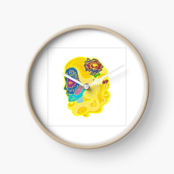 Item preview, Blondie sugar skull designed and sold by Cristina Cassia.
