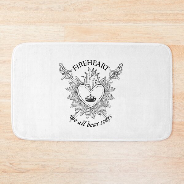Item preview, Fireheart, Throne of Glass, TOG, The Thirteen, Kingdom of Ash, Enemies to lovers, Gift for reader, Bookish, Book Lover, Crochan Ironteeth, Buy me books and tell me to STFUATTDLAGG  designed and sold by Gabriellina.