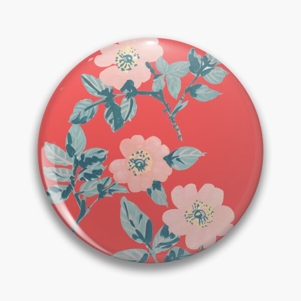 Item preview, Soft pink wild roses. designed and sold by aniazwaradesign.