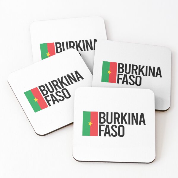 Item preview, Burkina Faso Country Flag - Minimal Design collection designed and sold by randomorder.