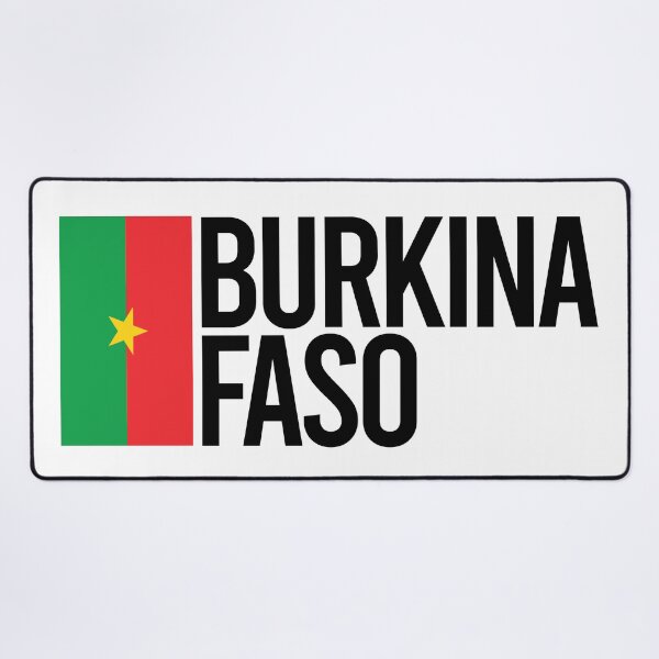 Item preview, Burkina Faso Country Flag - Minimal Design collection designed and sold by randomorder.