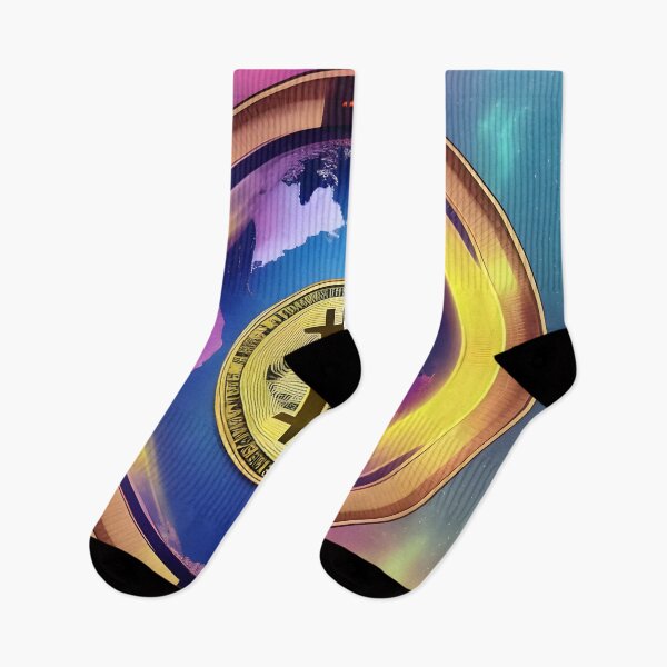 Item preview, Bitcoin with Planet Earth - Square Variant designed and sold by Djantrix.