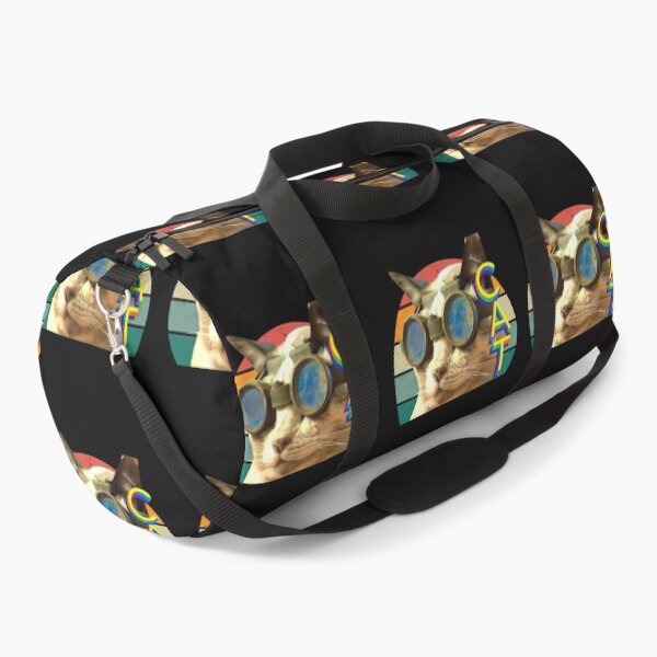 Item preview, cat daddy black cat vintage eighties style cat retro images designed and sold by starfishstuff.