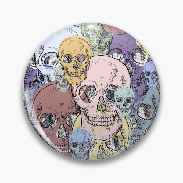 Item preview, Rainbow Skull Cluster designed and sold by SceneOfTheCrime.