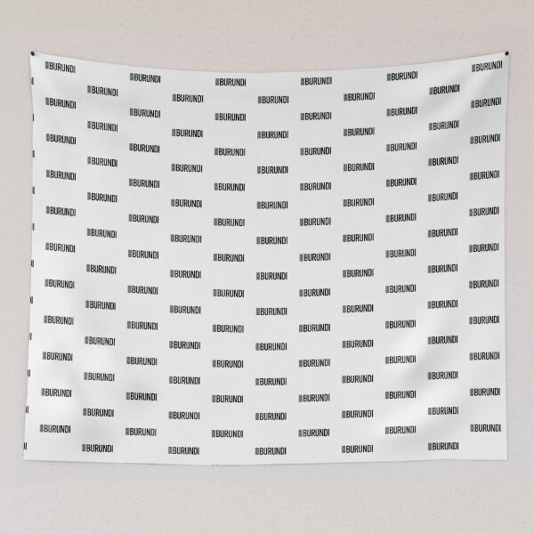 Item preview, Burundi Country Flag - Minimal Design collection designed and sold by randomorder.