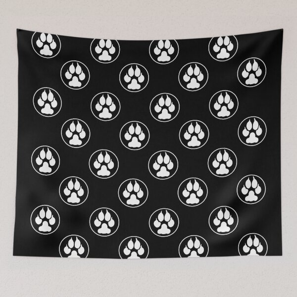 Item preview, white dog paws designed and sold by andrew JOHNSEN.