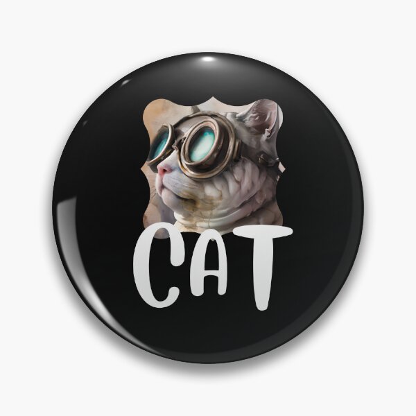 Item preview,  cat daddy black cat vintage eighties style cat retro images designed and sold by starfishstuff.