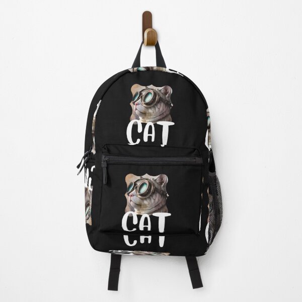 Item preview, cat daddy black cat vintage eighties style cat retro images designed and sold by starfishstuff.