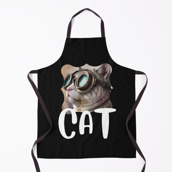 Item preview, cat daddy black cat vintage eighties style cat retro images designed and sold by starfishstuff.