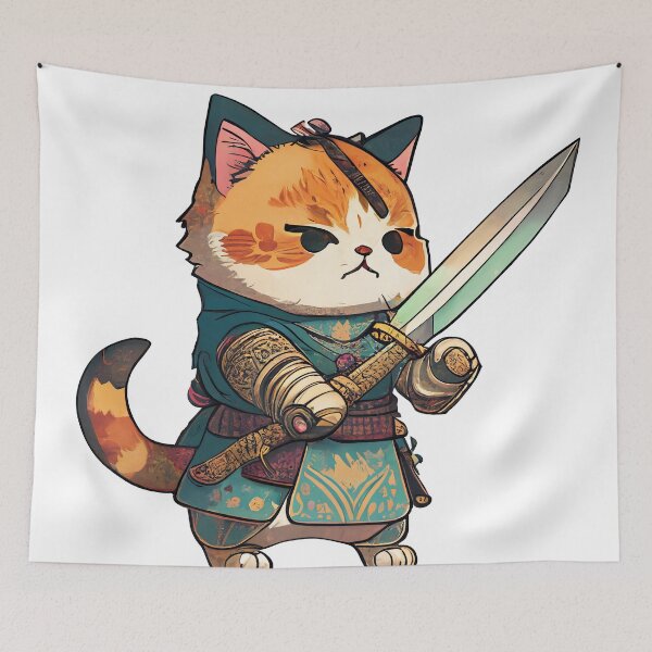 Item preview, Catman Warrior designed and sold by TaurusDigital.