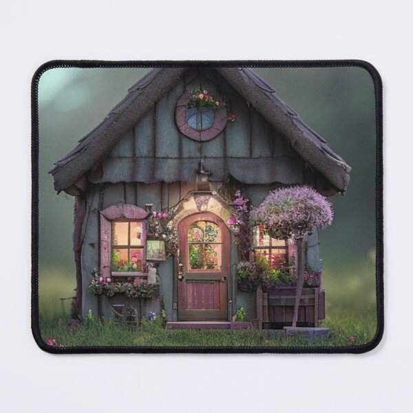 Item preview, Magical hut of fairies #2 designed and sold by Yarora.ai.