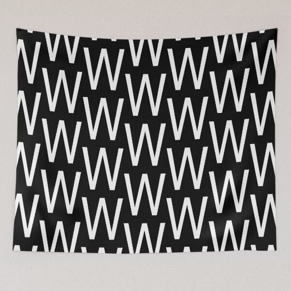 Item preview, Helvetica W in white designed and sold by winterwinter.