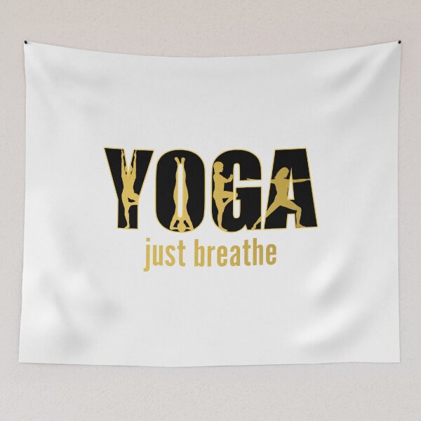 Item preview, Yoga - Just Breathe designed and sold by Totalthrive.