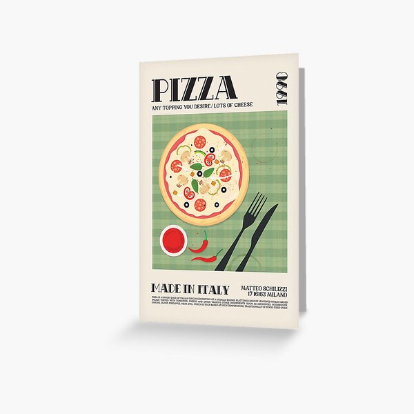 Item preview, Pizza Wall Art designed and sold by SurfolioPrints.